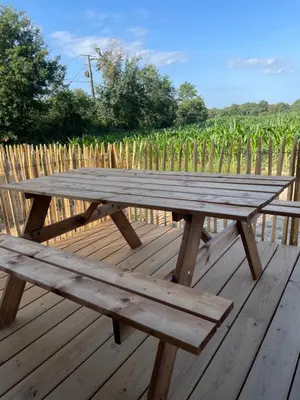 Plan de l'établissement La Cabane Féerique - Les Pieds dans le Pré