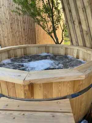 Plan de l'établissement La Cabane Tonneau - Les Pieds dans le Pré