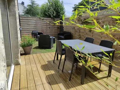 Terrasse ou espace extérieur de l'établissement Le Cocoon Briéron
