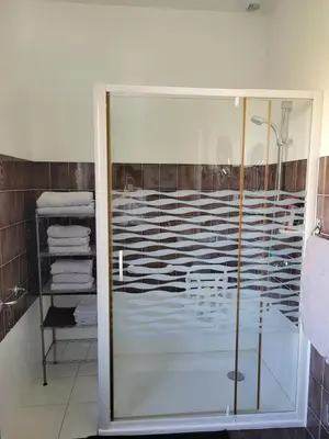 Salle de bains dans l'établissement Bienvenue chez Sylvie