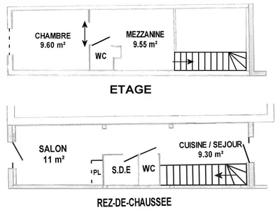 Plan de l'établissement Charmant gîte indépendant avec terrasse, proche plage et golf, idéal pour des vacances à Pornic - FR-1-306-1267