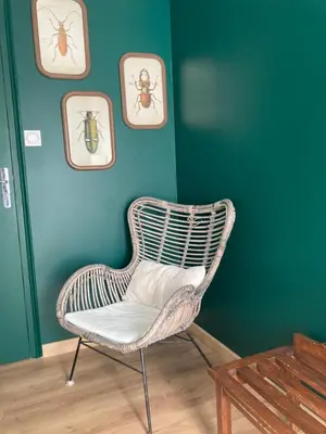 Coin salon dans l'établissement Ô Bord de Loire
