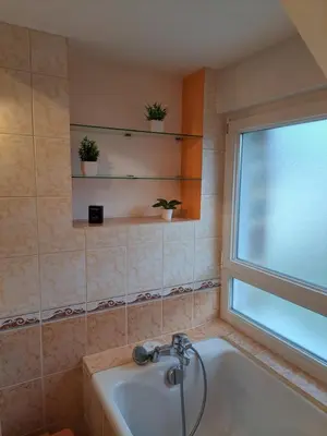 Salle de bains dans l'établissement Gite 3 chambres - proche canal - bretagne