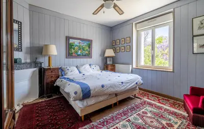 Un ou plusieurs lits dans un hébergement de l'établissement Lovely Home In La Bernerie-En-Retz