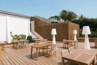 Balcon ou terrasse dans l'établissement Slow Village Pornic