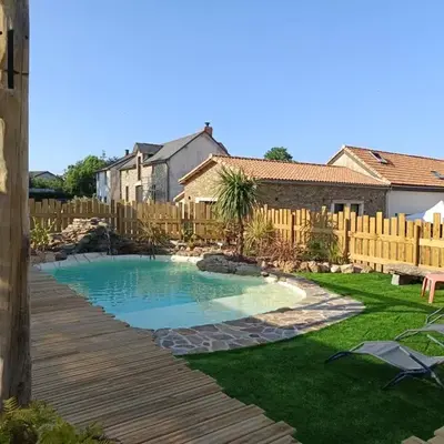 Bel des Prés - Mantéros - Piscine partagée