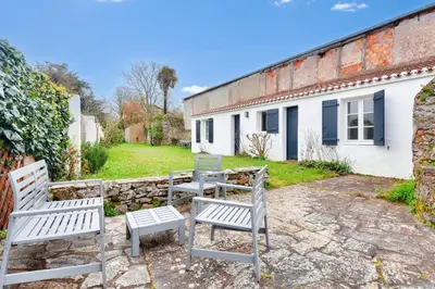 Jardin de l'établissement Noirmoutier - 200m marché - 8 adultes - 4 enfants