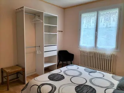 Un ou plusieurs lits dans un hébergement de l'établissement Petite maison, le charme de l'ancien
