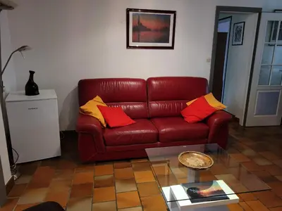 Coin salon dans l'établissement La Capeline