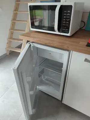 Cuisine ou kitchenette dans l'établissement Maison de bourg équipée à 20mn du Puy du Fou - 4 pers