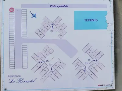 Plan de l'établissement Studio 2 à 4 personnes proche de la plage