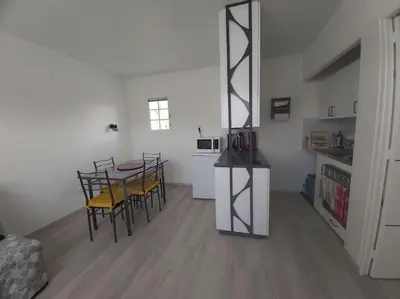 Cuisine ou kitchenette dans l'établissement Studio 2 à 4 personnes proche de la plage