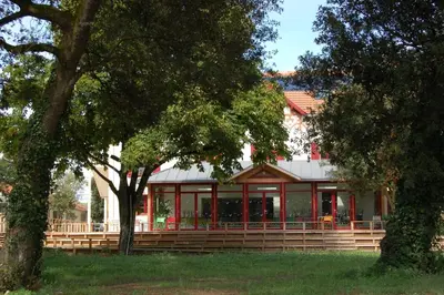 Jardin de l'établissement La Brise de Mer
