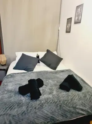 Un ou plusieurs lits dans un hébergement de l'établissement L'anjou - St Nazaire - Comme à la maison
