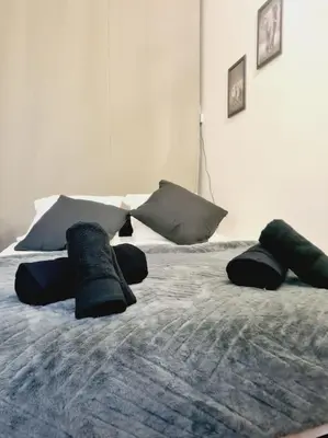 Un ou plusieurs lits dans un hébergement de l'établissement L'anjou - St Nazaire - Comme à la maison