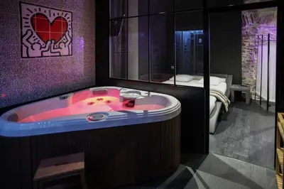 Plan de l'établissement Une Parenthèse, gîte de charme et spa.