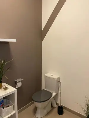 Salle de bains dans l'établissement Pornichet 3 mns de la plage avec jardin classé 3 étoiles