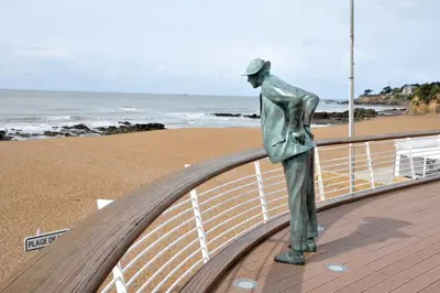 Vue générale sur la mer ou vue sur la mer prise depuis la maison de vacances