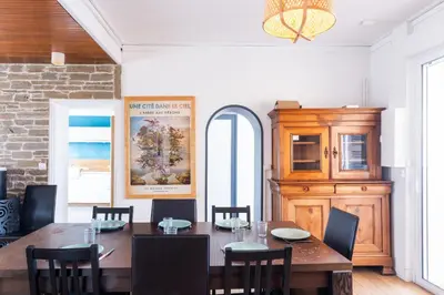 Plan de l'établissement gite pierre percée bord de Loire proche Nantes