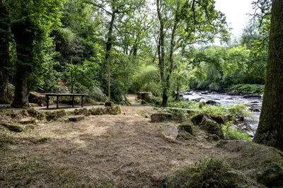 Paysage naturel près de la maison de vacances