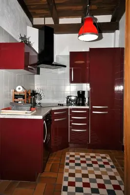 Cuisine ou kitchenette dans l'établissement Gîte proche Puy du Fou