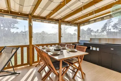 Plan de l'établissement Mobil-home dans parc résidentiel