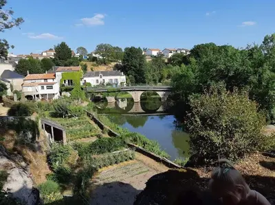 Paysage naturel près de la maison de vacances
