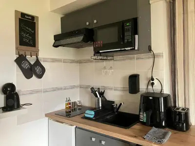 Cuisine ou kitchenette dans l'établissement Appartement T2, 27 m2, rénové