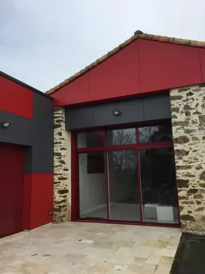 Bâtiment de la maison de vacances