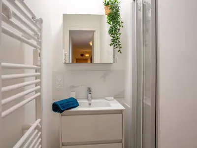 Salle de bains dans l'établissement Apartment Le Bellevue by Interhome