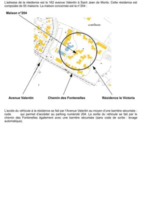 Plan de l'établissement Victoria 204