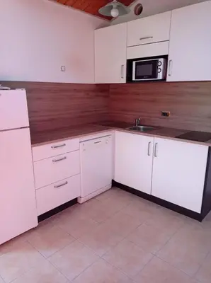Cuisine ou kitchenette dans l'établissement Victoria 204