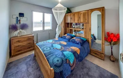 Un ou plusieurs lits dans un hébergement de l'établissement Nice Home In Notre-Dame-De-Monts