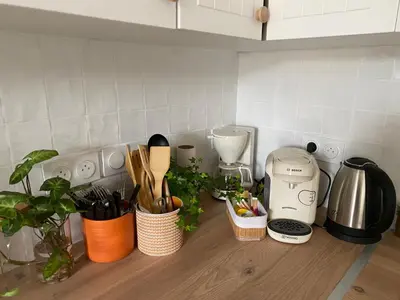 Plateau bouilloire dans l'établissement Maison 10km du puy du fou 50 m2