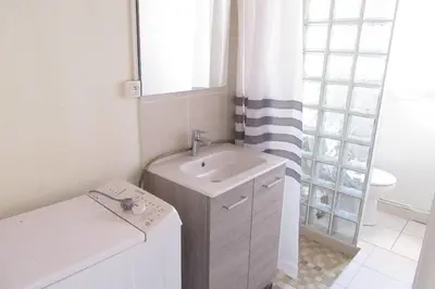 Un ou plusieurs lits dans un hébergement de l'établissement Pétrouchka dans les pins