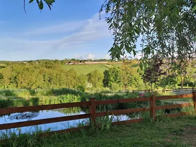 Paysage naturel près de la maison de vacances