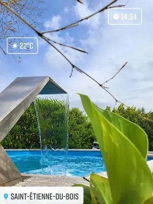 Piscine de l'établissement Maison vacances vendee ou située à proximité