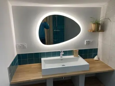 Salle de bains dans l'établissement Maison Jasmin proche de l'océan