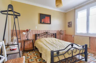 Un ou plusieurs lits dans un hébergement de l'établissement 800m de la plage - Maison 4 adultes - 4 enfants
