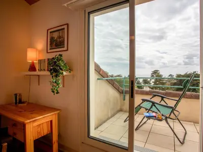 Balcon ou terrasse dans l'établissement Apartment Le Cabestan - Appt n-15 by Interhome