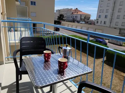 Balcon ou terrasse dans l'établissement Les Pampres
