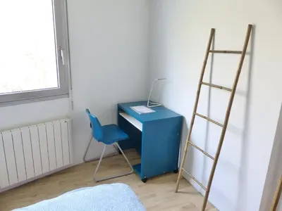 Plan de l'établissement Chézine, T2 au calme avec balcon, 2pers et parking