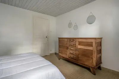 Un ou plusieurs lits dans un hébergement de l'établissement Maison familiale pour 8 proche plage et bourg à St Brévin