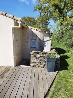 Jardin de l'établissement Longère à Saint Michel chef chef