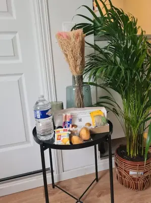 Nourriture dans l'appartement ou à proximité