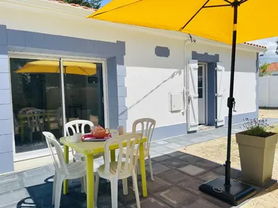 Terrasse ou espace extérieur de l'établissement La Sionnaise