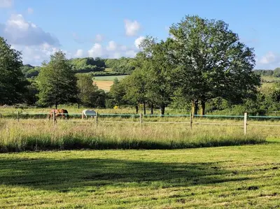 Paysage naturel près de la maison de vacances