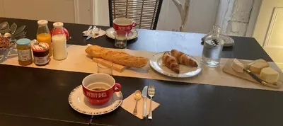 Nourriture dans la maison d'hôtes ou à proximité