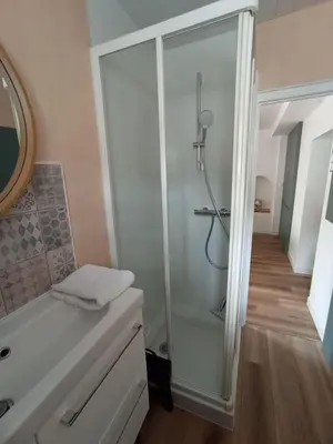 Salle de bains dans l'établissement gîte au champ d'avoine