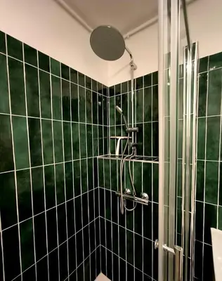 Salle de bains dans l'établissement Kon kerne
